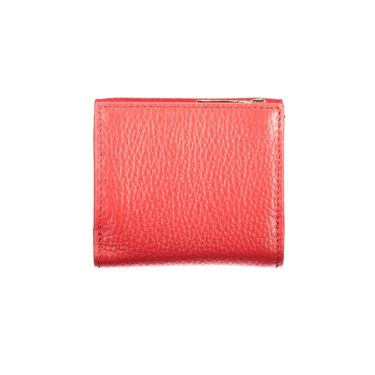 "Rosso Leather Women Wallet"