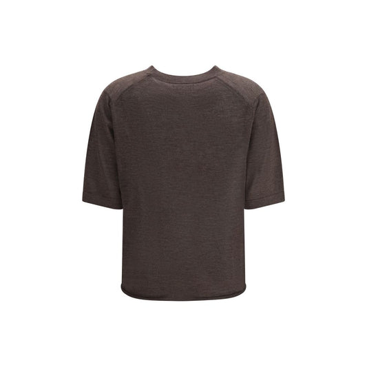 Brown Cashmere T-Shirt