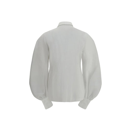 White Cotton Blouse