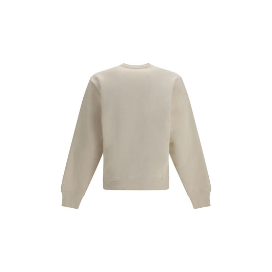 Beige Cotton Sweatshirt
