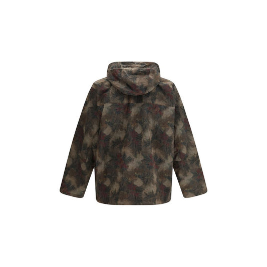 Bicolor Nylon Parka