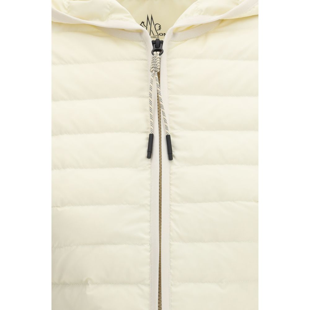 White Polyamide Shell Jacket