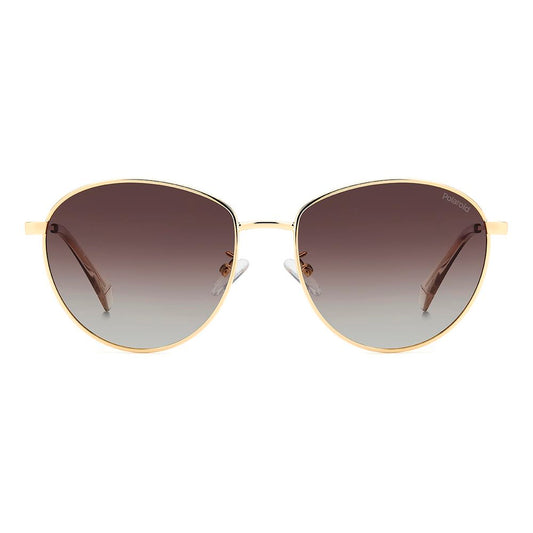 Gold Stainless Steel Sunglasses
