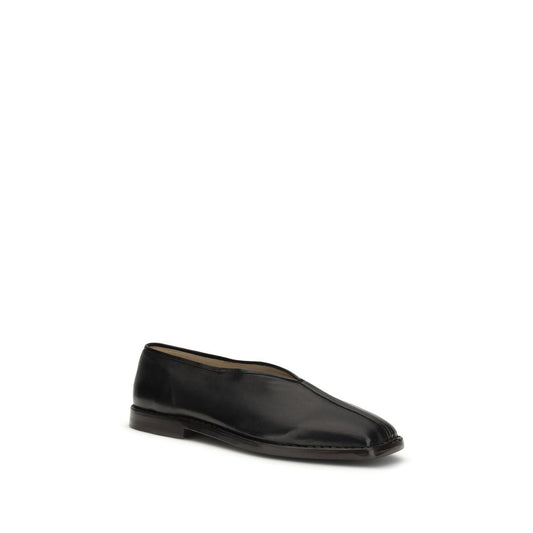 Black Lamb Ovis Aries Aries Slip-On Loafers