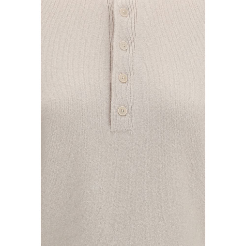 Beige Cashmere Sweater