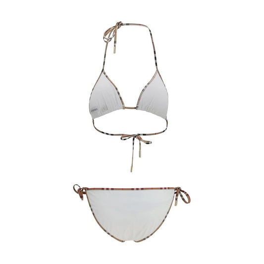 White Polyamide Bikini