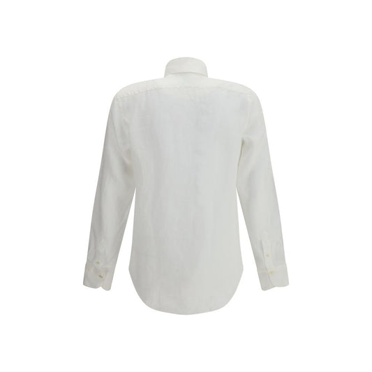 White Linen Dress Shirt