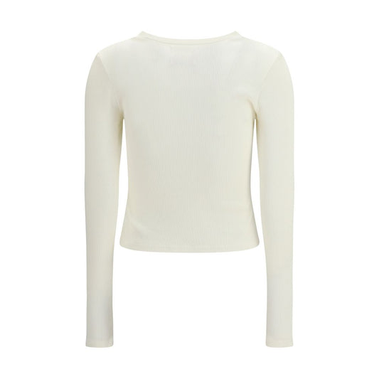 White Cotton Cardigan