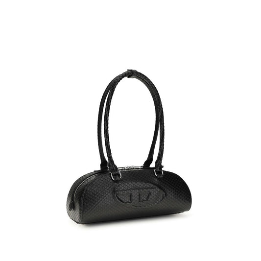 Black Calf Leather Bos Taurus Shoulder Bag