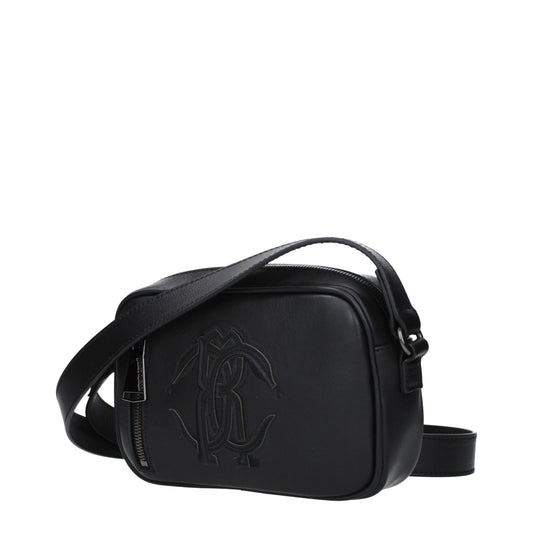 Black Leather Crossbody Bag