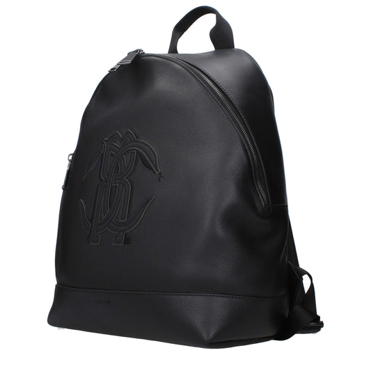 Black Leather Backpack