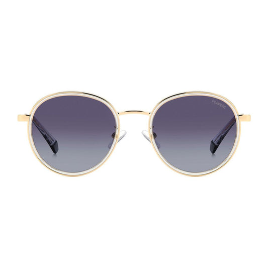 Gold Stainless Steel Sunglasses