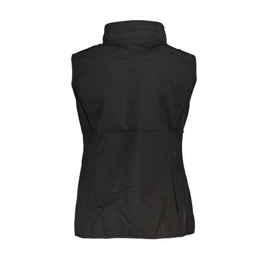 Black Polyester Women's Vest