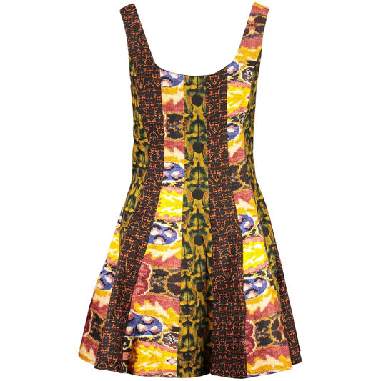 Giallo Cotton Women Dress