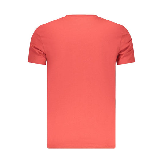 Red Organic Cotton Men T-Shirt