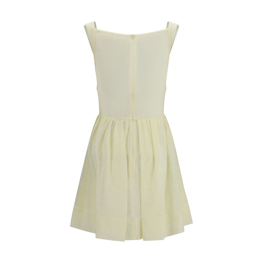 Bicolor Cotton Casual Dress