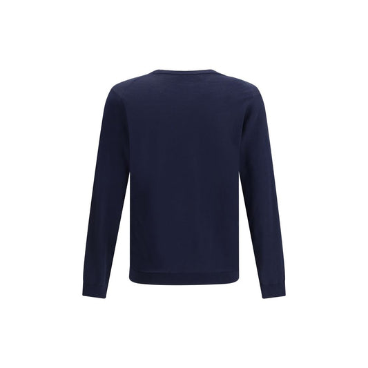 Blue Cotton Sweatshirt