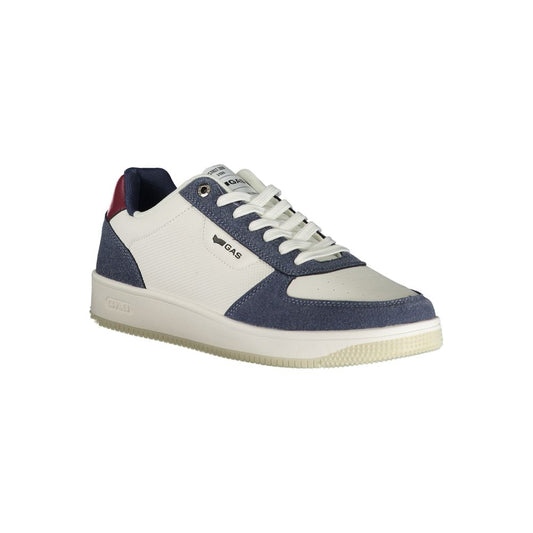 White Polyurethane Men Sneaker