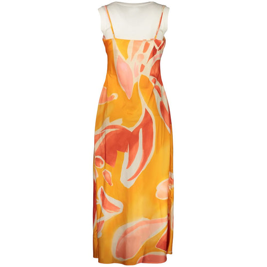 Arancione Polyester Woman Dress