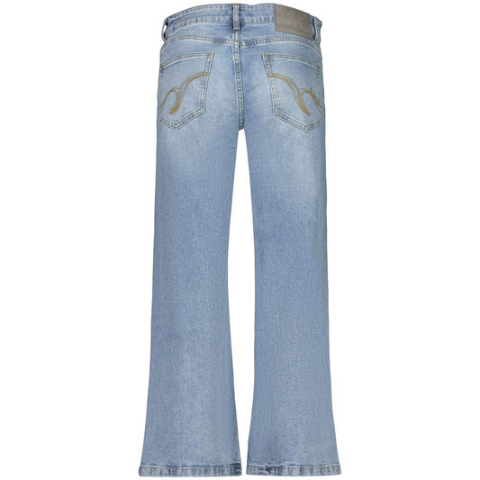 Azzurro Cotton Women Jeans