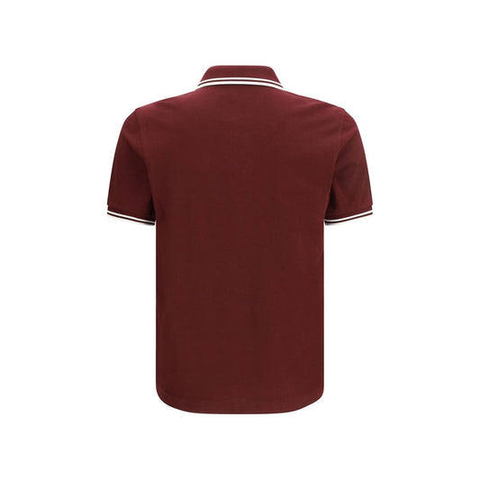 Bordeaux Cotton Polo Shirt