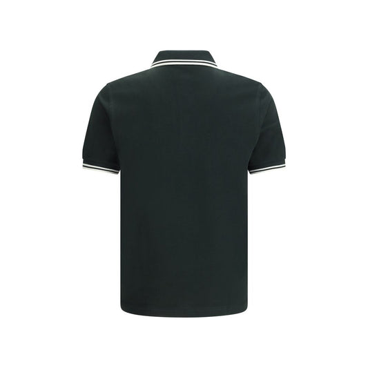 Bicolor Cotton Polo Shirt