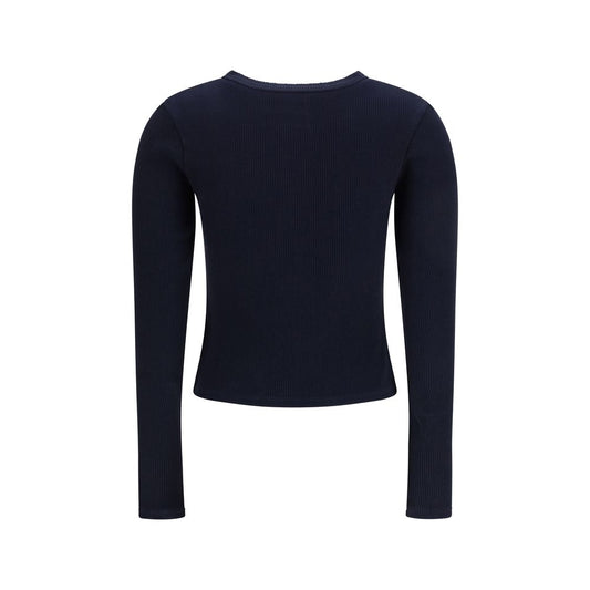 Blue Cotton Cardigan