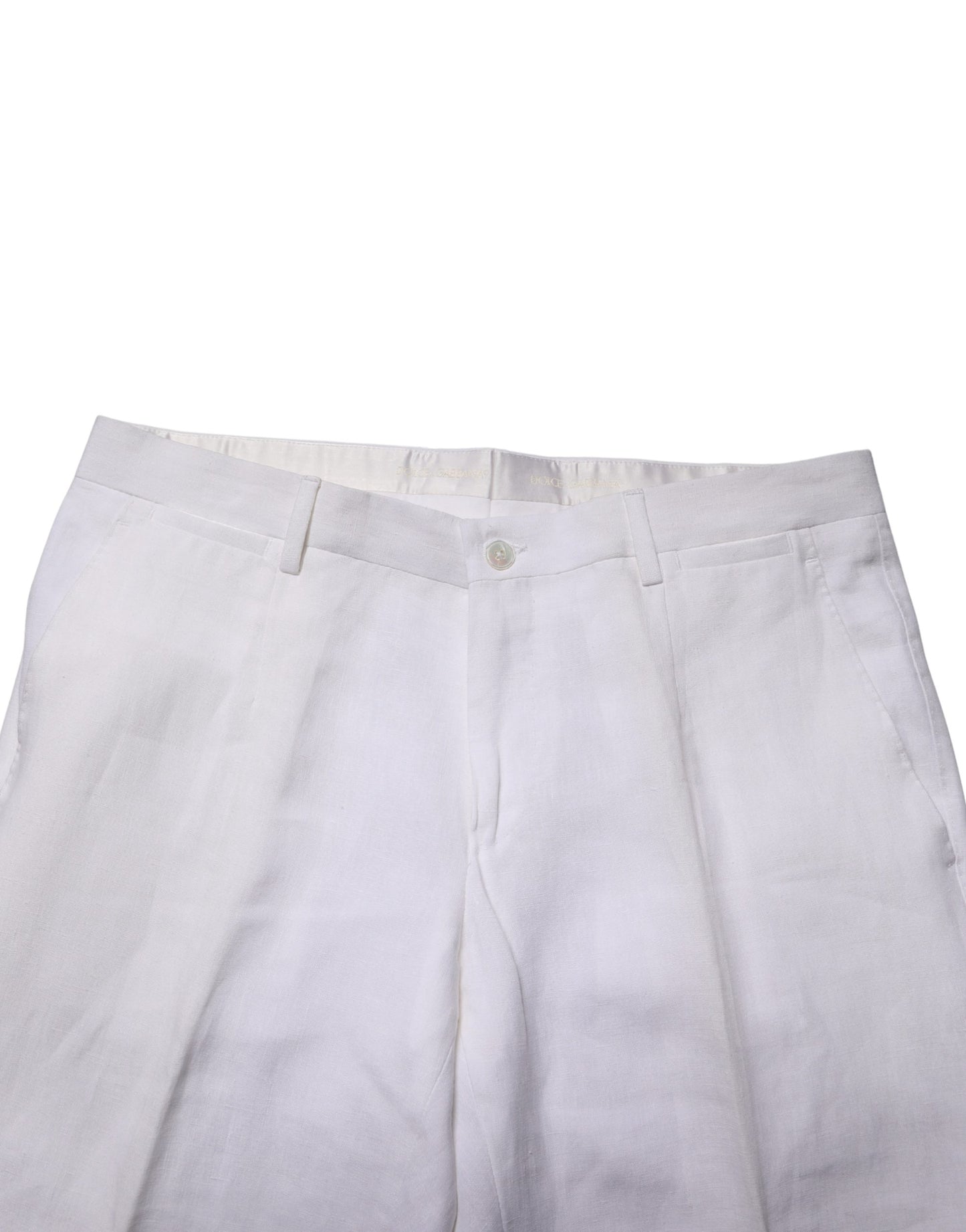 White SARTORIA Linen 2 Piece Men Formal Suit