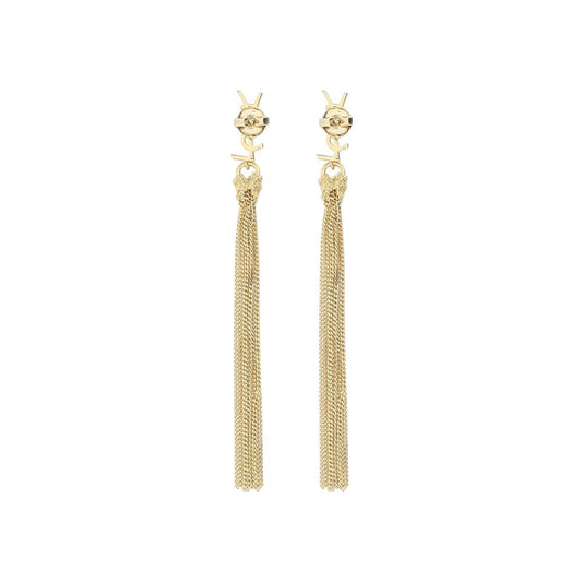 Gold Brass Earrings