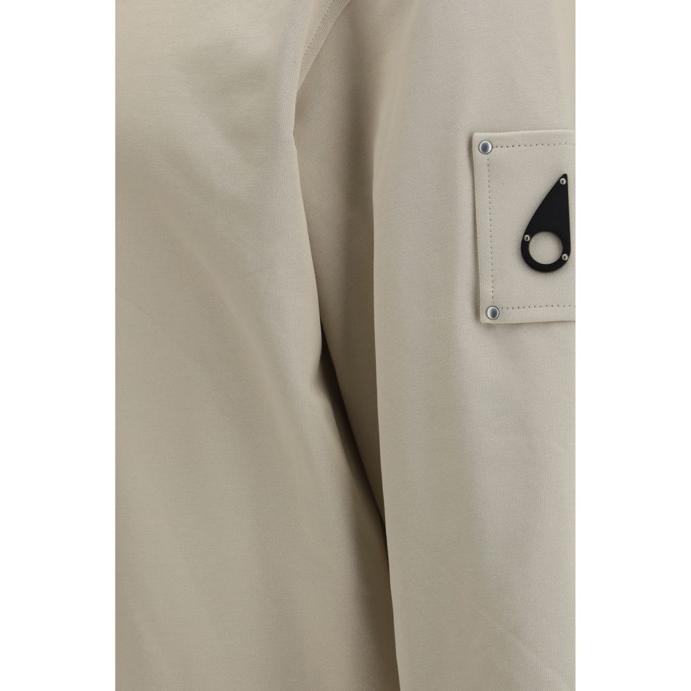 Beige Cotton Sweatshirt