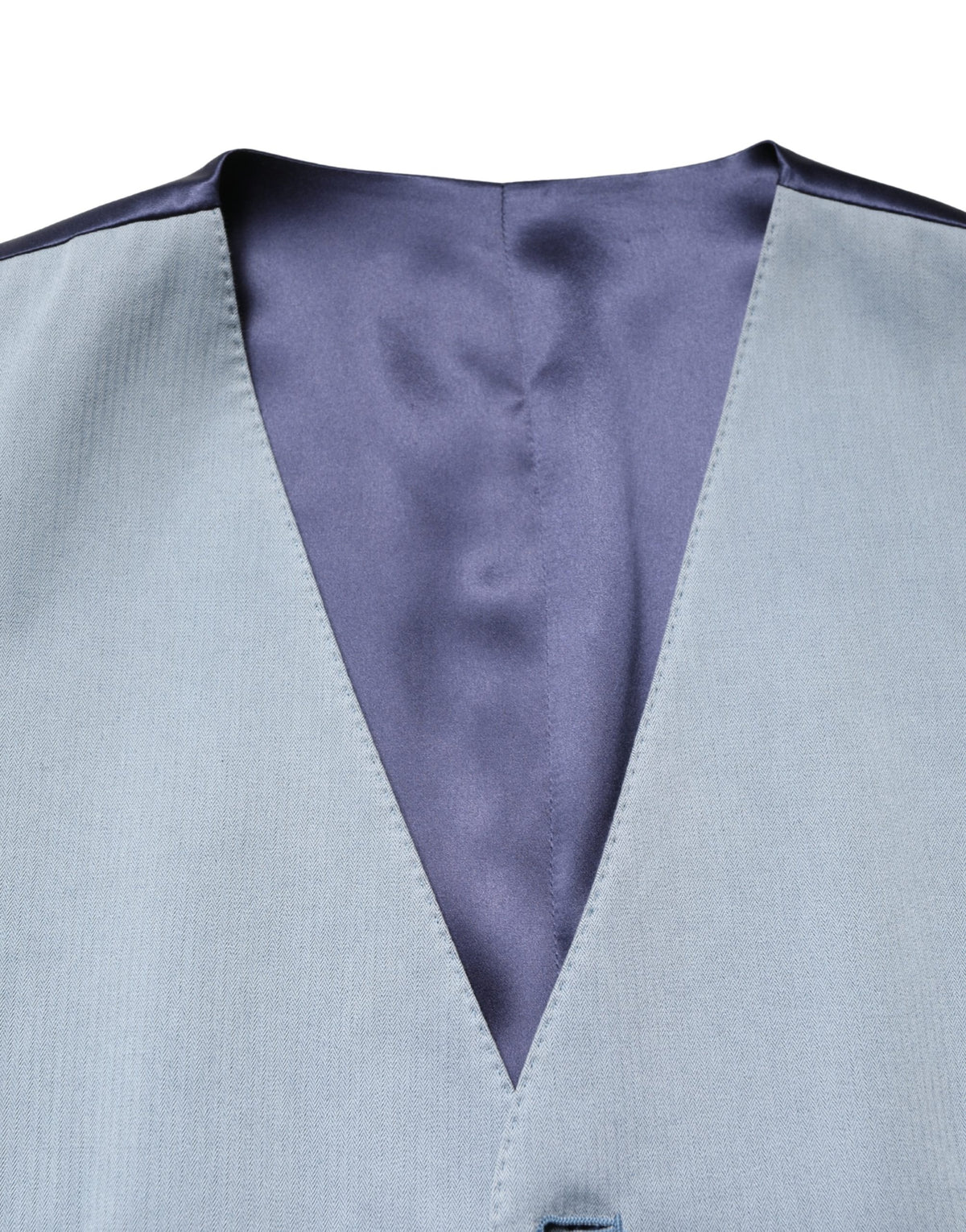 Gray Wool Single Breasted Men Waistcoat Vest