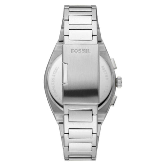 Gray Stainless Steel Dress Watch
