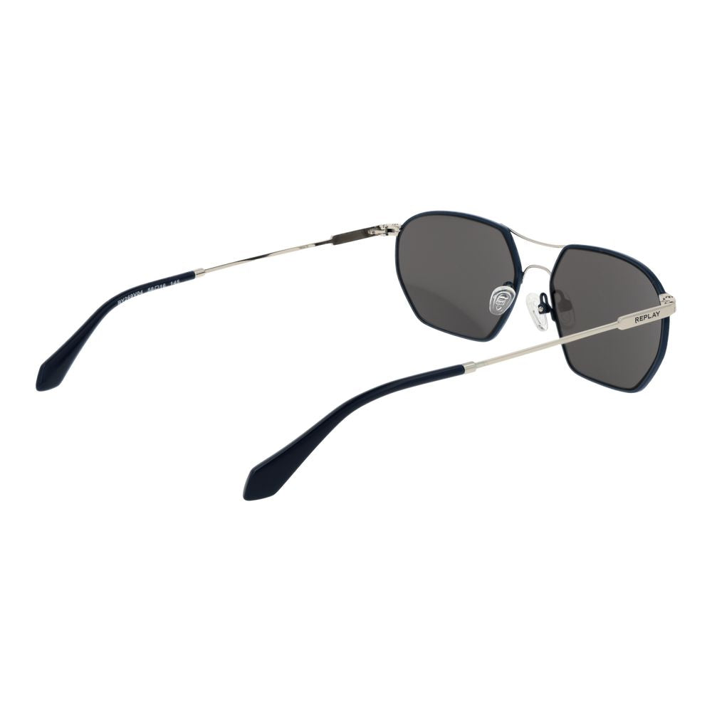 Silver Metal Sunglasses
