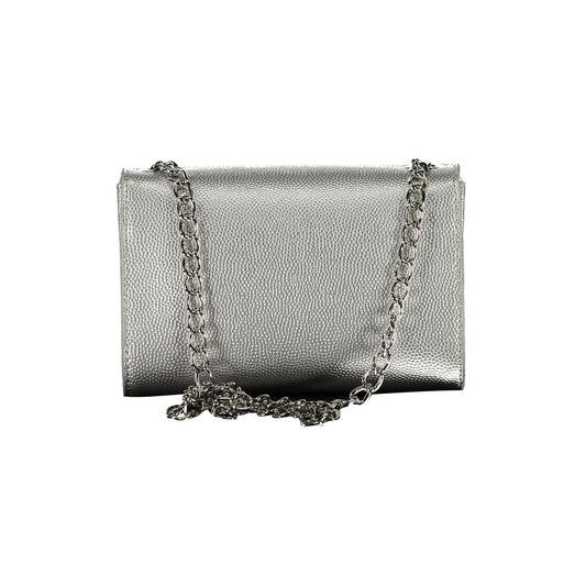Argento Poliuretano Donna Borsa