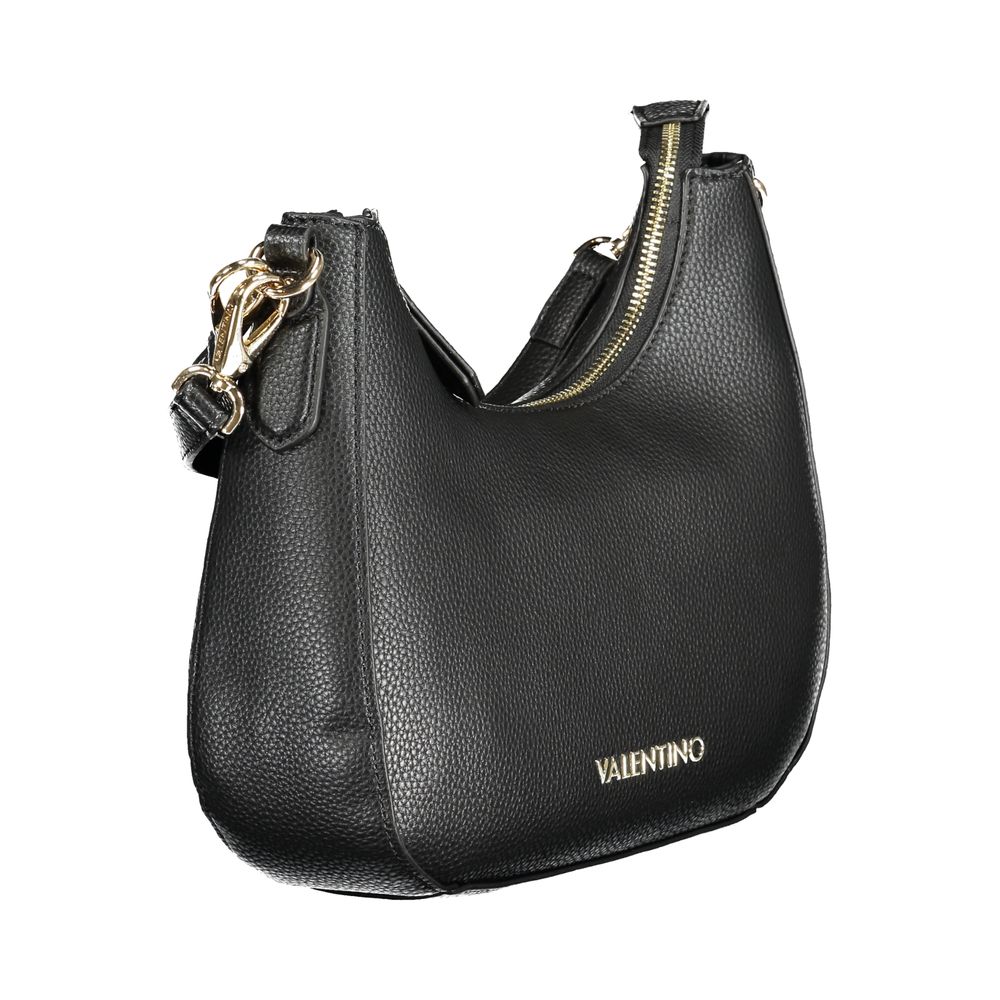 Black Polyurethane Women's Bag