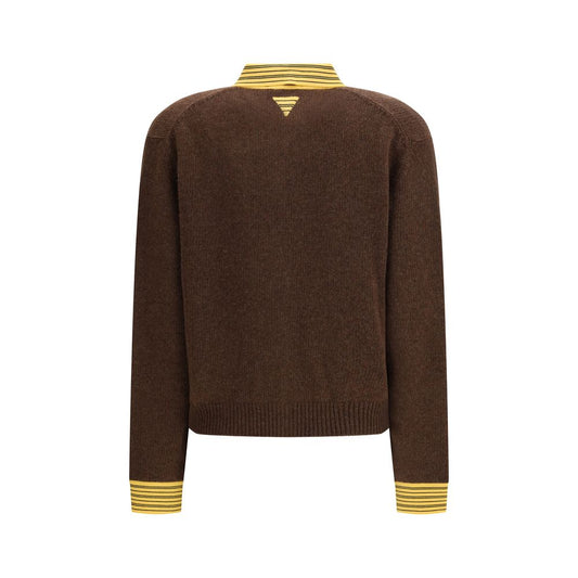 Brown Cashmere Cardigan