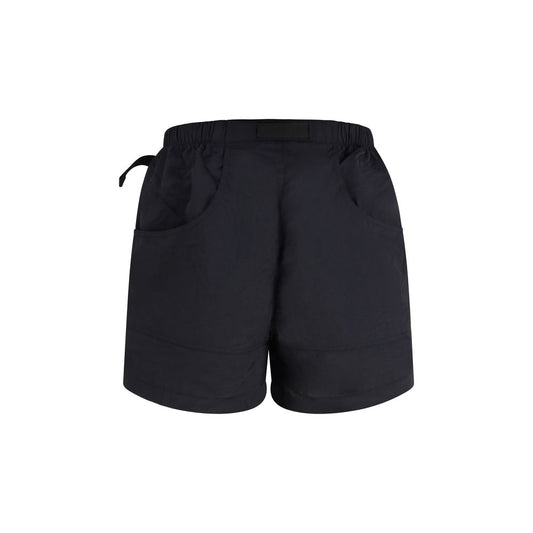 Black Nylon Bermuda Shorts