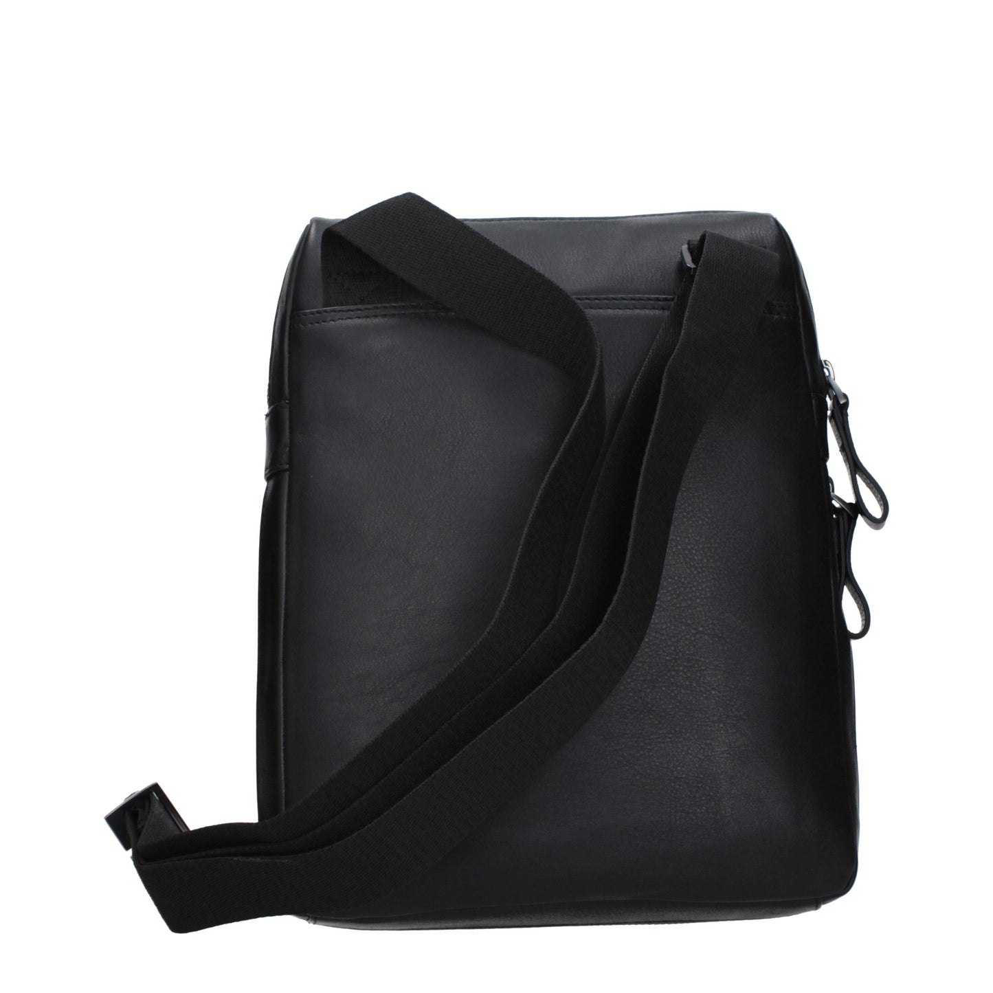 Black Leather Crossbody Bag