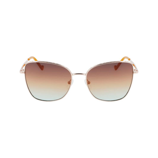 Gold Metal Sunglasses