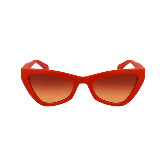 Brown Injected Sunglasses