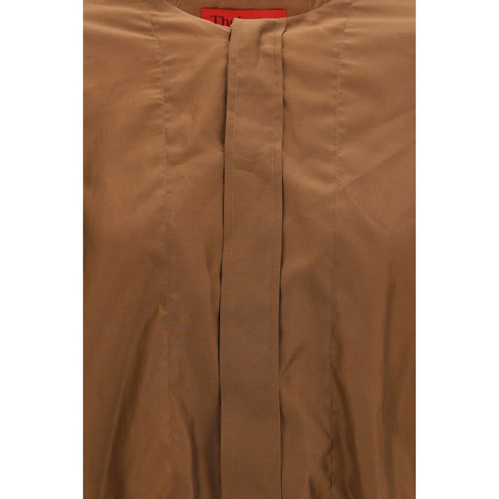 Brown Lycra Shirt