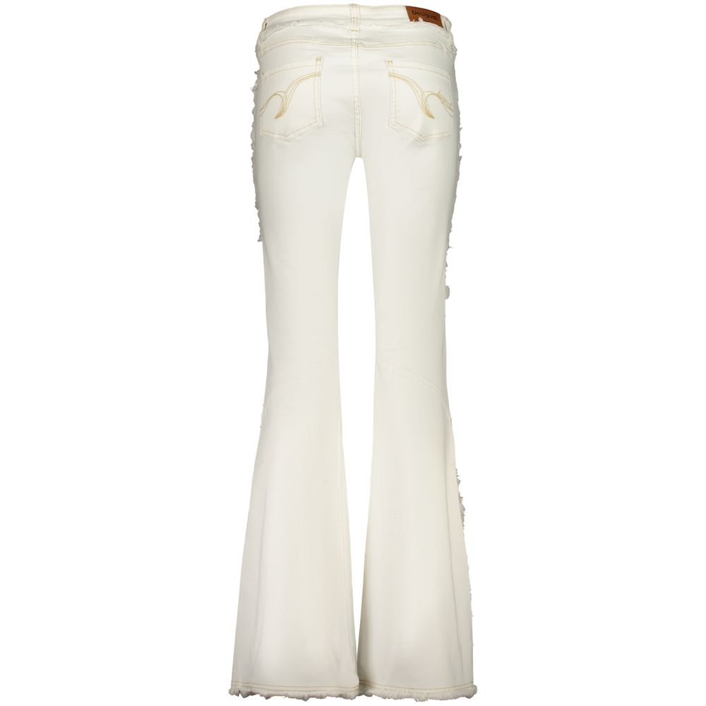 Bianco Cotton Female Jeans