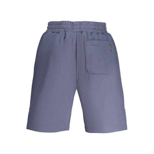 Blue Cotton Men's Sweatpant