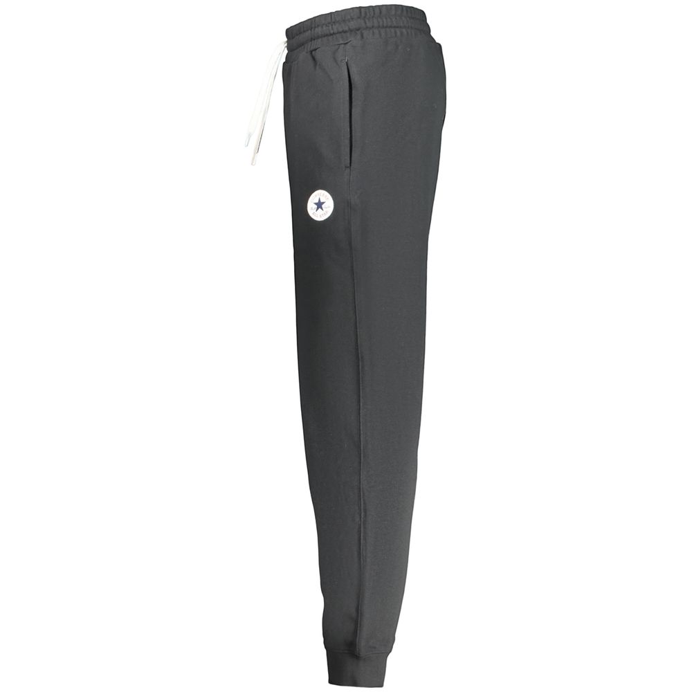 Black Cotton Men's Trouser