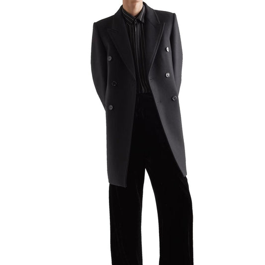 Black Wool Coat