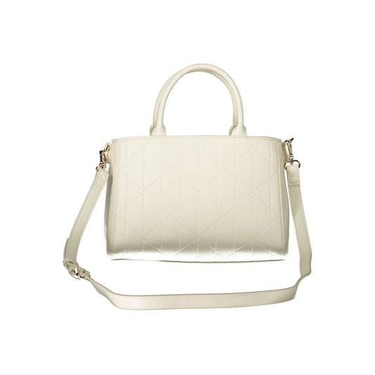 White Polyurethane Women's Bag