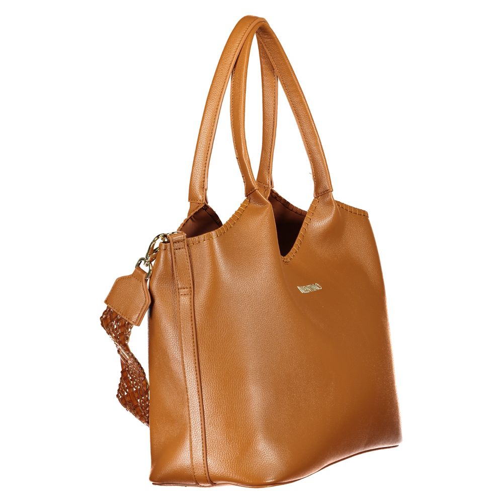Brown Polyethylene Handbag