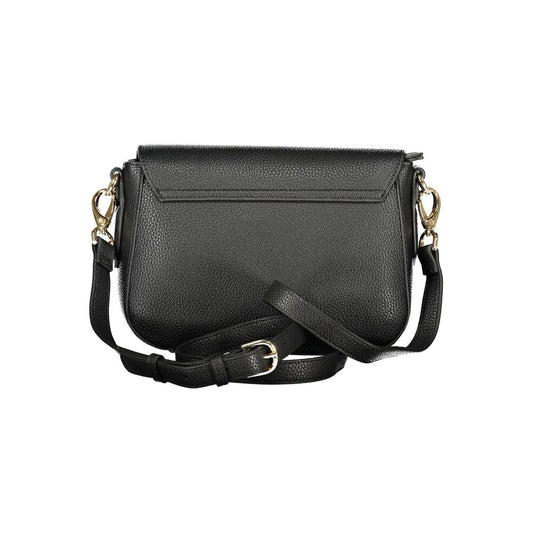 Black Polyurethane Women's Bag