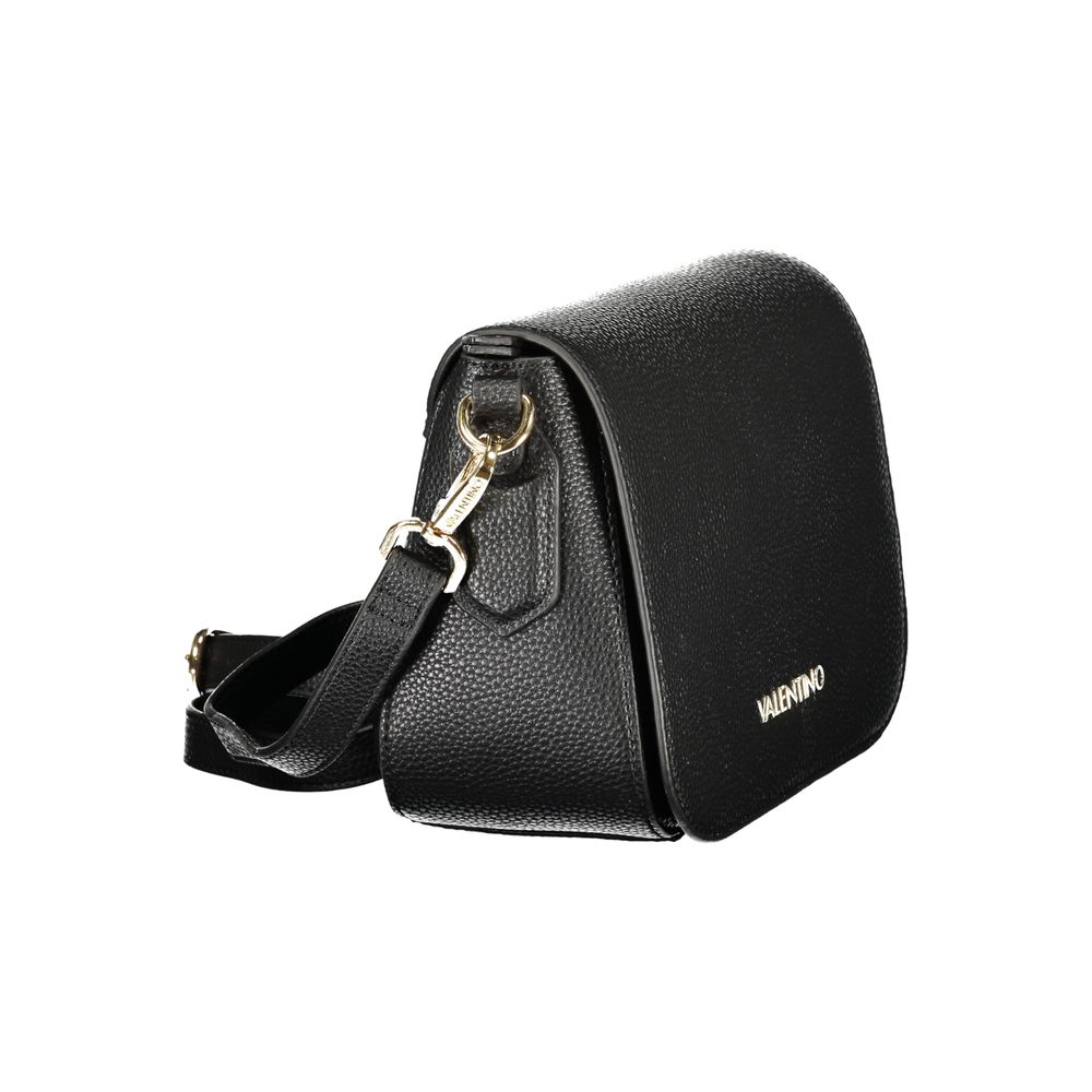 Black Polyurethane Women's Bag