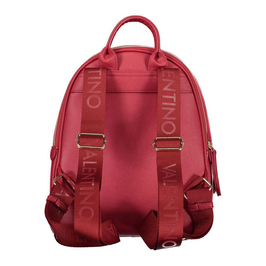 Rosso Polyurethane Womens Backpack